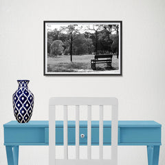 Ezposterprints - Bench In The Park - 18x12 ambiance display photo sample