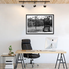 Ezposterprints - Bench In The Park - 36x24 ambiance display photo sample