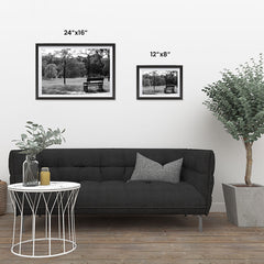 Ezposterprints - Bench In The Park ambiance display photo sample
