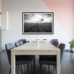 Ezposterprints - Crops And Windmills - 48x32 ambiance display photo sample