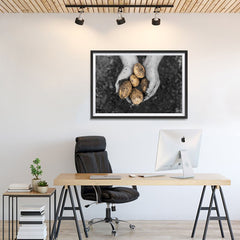 Ezposterprints - Freshly Dug Potatoes - 36x24 ambiance display photo sample