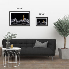 Ezposterprints - Gold King Of Chess ambiance display photo sample