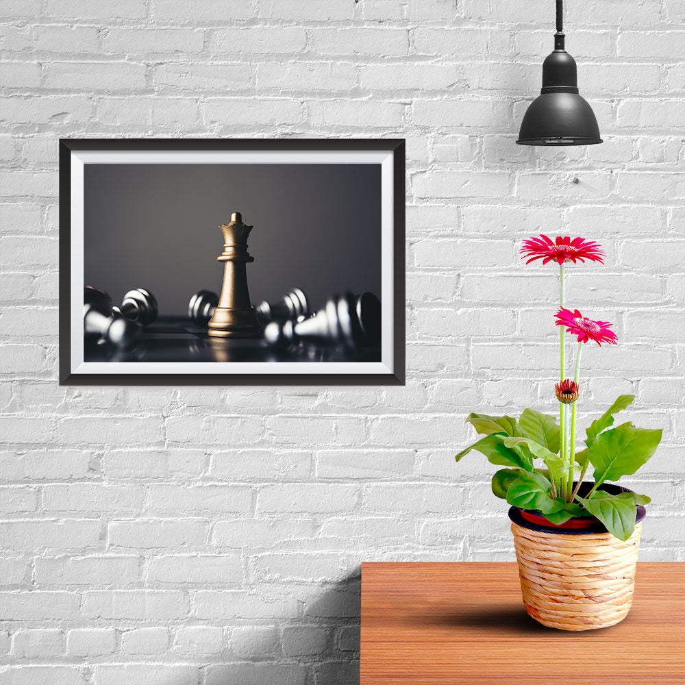 Ezposterprints - King's Victory - 12x08 ambiance display photo sample
