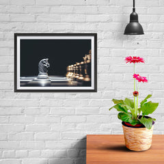 Ezposterprints - Knight Of Chess - 12x08 ambiance display photo sample