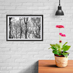Ezposterprints - Leafless Trees - 12x08 ambiance display photo sample