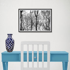 Ezposterprints - Leafless Trees - 18x12 ambiance display photo sample