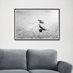Ezposterprints - Pigeons Flying - 24x16 ambiance display photo sample