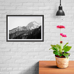 Ezposterprints - Snowy Mountain - 12x08 ambiance display photo sample