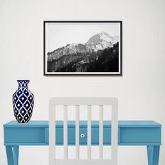 Ezposterprints - Snowy Mountain - 18x12 ambiance display photo sample