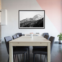 Ezposterprints - Snowy Mountain - 48x32 ambiance display photo sample