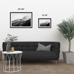 Ezposterprints - Snowy Mountain ambiance display photo sample