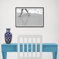 Ezposterprints - Walking On The Sand - 18x12 ambiance display photo sample
