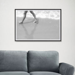 Ezposterprints - Walking On The Sand - 24x16 ambiance display photo sample