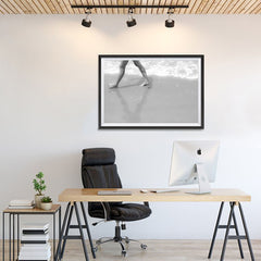 Ezposterprints - Walking On The Sand - 36x24 ambiance display photo sample