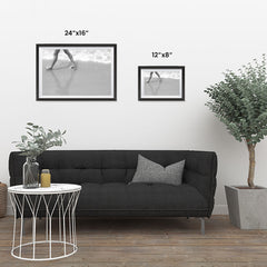 Ezposterprints - Walking On The Sand ambiance display photo sample