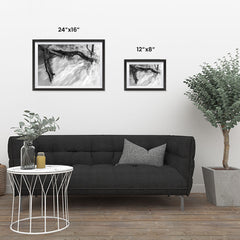 Ezposterprints - Wave Breaking Tree And Sand ambiance display photo sample