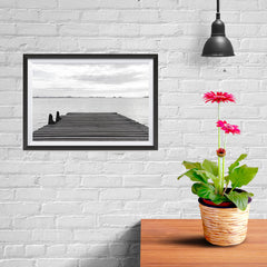 Ezposterprints - Wooden Bridge - 12x08 ambiance display photo sample