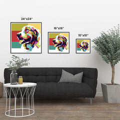 Ezposterprints - The Dog - Cubism