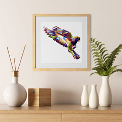 Ezposterprints - The Dove - Cubism - 12x12 ambiance display photo sample