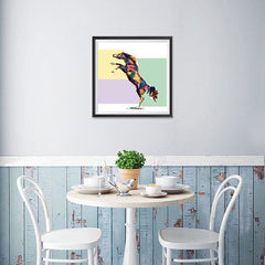Ezposterprints - The Horse - Cubism - 16x16 ambiance display photo sample