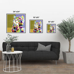 Ezposterprints - The Kitten - Cubism