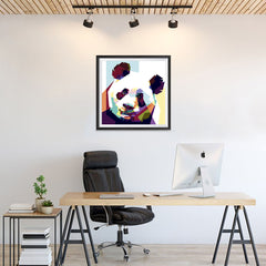 Ezposterprints - The Panda - Cubism - 24x24 ambiance display photo sample