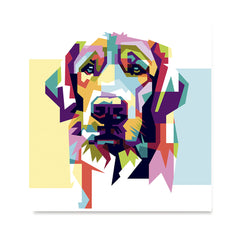 Ezposterprints - The Sad Dog - Cubism -  ambiance display photo sample