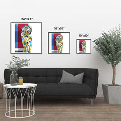 Ezposterprints - The Tiger - Cubism
