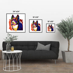 Ezposterprints - The Wolf - Cubism
