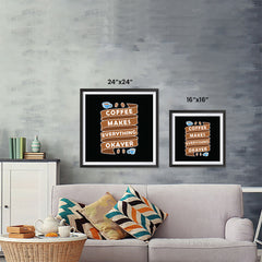 Ezposterprints - Coffee Makes Everything Okayer ambiance display photo sample