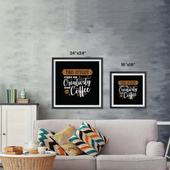 Ezposterprints - This Stylist Runs on Creativity and Coffee ambiance display photo sample