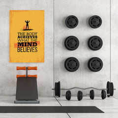 Ezposterprints - Mind | Gym Inspiration Motivation Quotes - 32x48 ambiance display photo sample