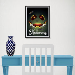 Ezposterprints - Happening Now Halloween Poster - 12x16 ambiance display photo sample
