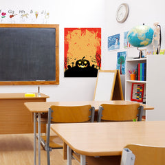 Ezposterprints - The Pumpkin Halloween Poster - 24x32 ambiance display photo sample