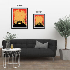 Ezposterprints - The Pumpkin Halloween Poster ambiance display photo sample
