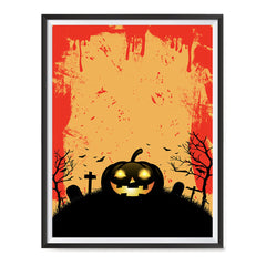 Ezposterprints - The Pumpkin Halloween Poster ambiance display photo sample