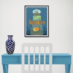 Ezposterprints - They're Out There Halloween Poster - 12x16 ambiance display photo sample