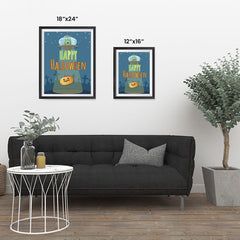 Ezposterprints - They're Out There Halloween Poster ambiance display photo sample