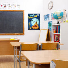 Ezposterprints - Jabba the Pumpkin Halloween Poster - 18x24 ambiance display photo sample