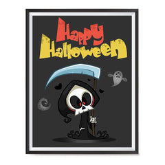 Ezposterprints - The Cute Reaper Halloween Poster ambiance display photo sample
