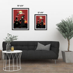 Ezposterprints - The Reaper With Treats Halloween Poster ambiance display photo sample