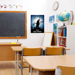 Ezposterprints - The Psycho Tree Halloween Poster - 18x24 ambiance display photo sample