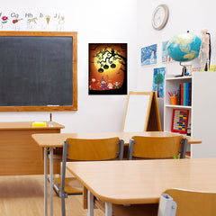 Ezposterprints - Kids with Costumes 2 Halloween Poster - 18x24 ambiance display photo sample