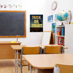 Ezposterprints - Trick or Treat? Halloween Poster - 18x24 ambiance display photo sample