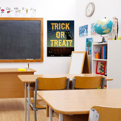 Ezposterprints - Trick or Treat? Halloween Poster - 24x32 ambiance display photo sample