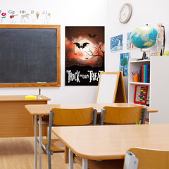 Ezposterprints - Moonligth - Red Halloween Poster - 24x36 ambiance display photo sample