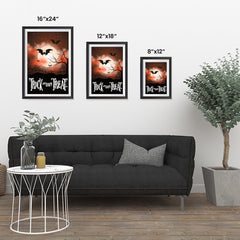 Ezposterprints - Moonligth - Red Halloween Poster