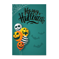 Ezposterprints - Balloons Halloween Poster ambiance display photo sample