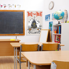 Ezposterprints - Spooky House Halloween Poster - 24x36 ambiance display photo sample