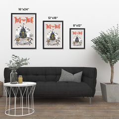 Ezposterprints - Spooky House Halloween Poster